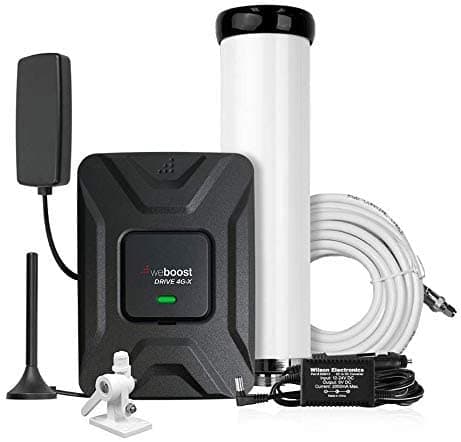 Weboost Drive 4G-X 470510 Amplificador De Señal De Teléfono Celular Paquete Marino Kit De Refuerzo De Señal Celular Para Aplicaciones De Barcos Y Marinos Aumenta Las Señales 4G/Lte/3G - Máximo Impulso De Señal Celular Permitido Por Fcc
