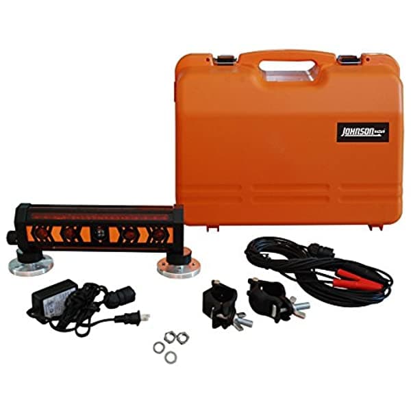 Johnson Nivel Y Herramienta 40-6791 Machine Mountable Detector De 360 Grados Clamp Y Magnet 360 ° Rejo 1 Detector Láser