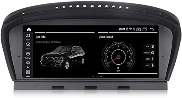 MekedeTech Android 10.0 Sistema 8.8 Pulgadas Ips Pantalla Táctil 8 Núcleo 4 Gb Ram 64 Rom Gps Navigator Con Idrive Sistema Para Bmw 3 Serie 5 E90 E60 Ccc