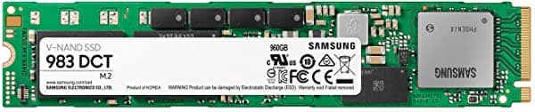 Samsung 983 Serie Dct Ssd 1.92Tb M.2 Nvme Placa Disco Interno Sólido V-Nand Technology Business Mz-1Lb1T9Ne Green