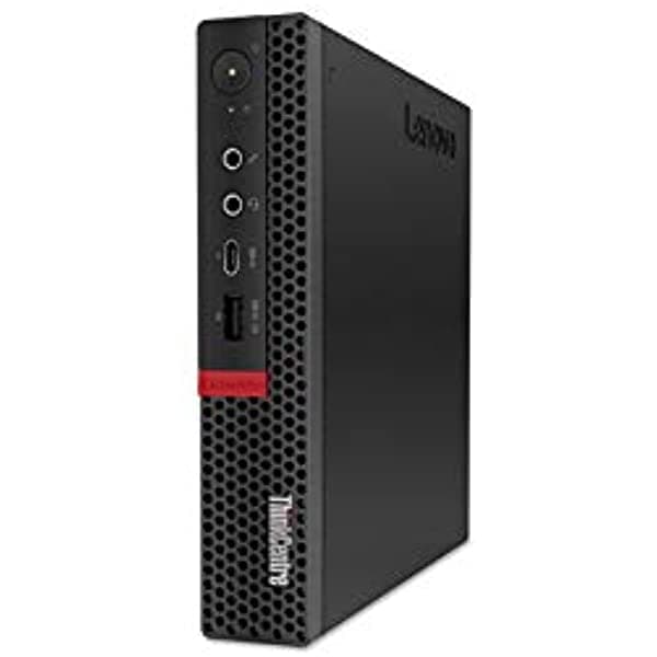 Lenovo ThinkCentre M720q 10T7 - Computadora de Escritorio Pequeña - 1 x Core i5 8400T / 1.7 GHz - RAM 8 GB - SSD 256 GB