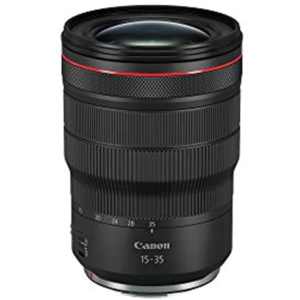 C Canon RF 15-35mm F/2.8 L IS USM - Lente gran angular para cámaras sin espejo, alta calidad y estabilización óptica 3682C005AA