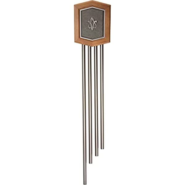 Craftmade C4-Pw Westminster - Campanilla Decorativa De 4 Tubos Para Puerta Larga Peltre (56.75 Pulgadas De Alto X 10.75 Pulgadas De Ancho)