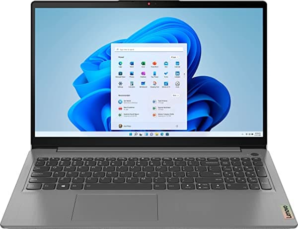2022 Lenovo IdeaPad 3 15.6 FHD IPS Notebook con Pantalla Táctil Intel 4-Core i5-1135G7 Iris Xe Graphics 12GB RAM DDR4 256GB NVMe SSD Lector de Huellas Teclado Retroiluminado 82H8