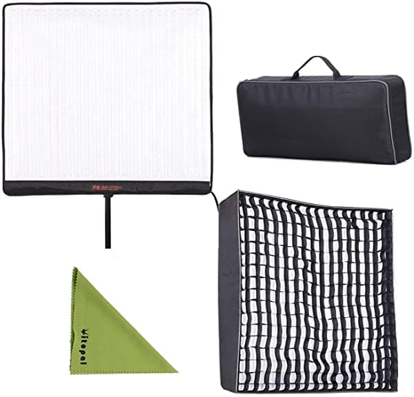Vitopal Falcon Eyes Rx-24Tdx 150W Roll-Flex Led Con Luz De Softbox De Cuadrícula Honeycomb Dimmable 3000K-5600K Luz Compatible Con Dmx 512 Bulit En El Mod 4335031652