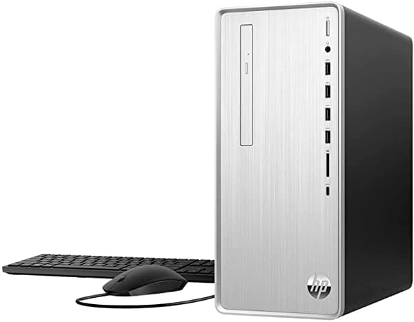HP Pavilion Desktop 2021 10ª Gen Intel Core i7-10700F Procesador de 8 Núcleos AMD Radeon RX 550 16 GB de RAM 256GB SSD + 1TB HDD