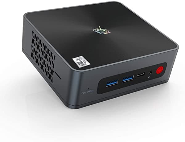 Beelink Dual-Core Intel 10ª Generación Core i3-1005G1 3.4GHz SEi10 Mini PC 8GB RAM 256GB NVMe M.2 SSD Windows 10 Pro Mini Computadora de Escritorio Soporte 4K 60Hz Dual HDMI (8GB+256GB/Intel 10th Core i3 1005G1) ‎16GB+512GB/Intel 10th Core i3 10110U