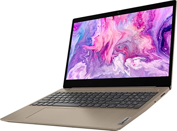 Lenovo IdeaPad 3 2021 15.6" HD Notebook con Pantalla Táctil Procesador Intel Core i3-1005G1 8GB RAM 256GB SSD HDMI Windows 10 S Almond con Accesorios IFT ideapad 3-15touch