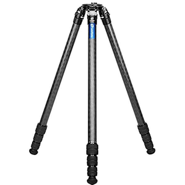 Leofoto Lm-324Cl Summit Series - Trípode Sistemático De Cuenco De 2.953 In 79.528 In Versión Extra Larga 4 Patas De Sección De Fibra De Carbono Cf