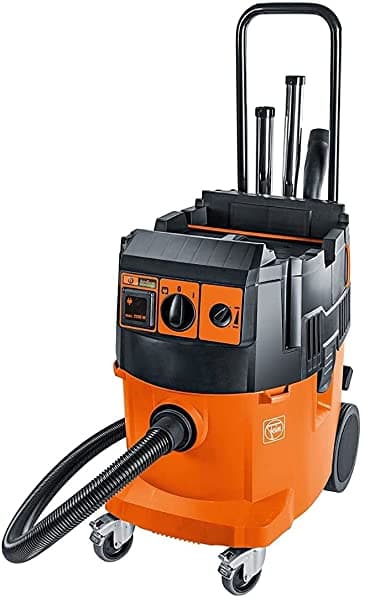 Fein Turbo Ii X Ac Hepa Dust Extractor Aspiradora - 1100 Vatios Capacidad De Succión De 153 Cfm 98 Psi De Elevación De Agua Estática 31.9 Libras De 92030060990