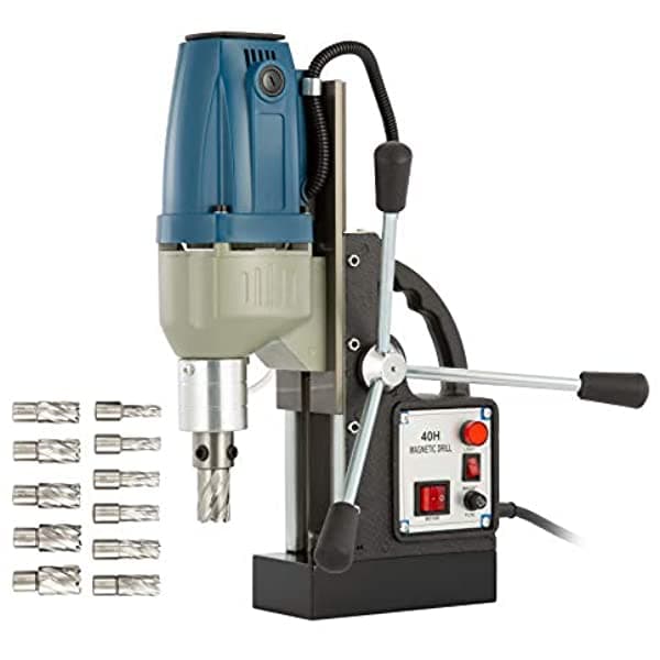 Press De Perforación Magnética Eléctrica Zelcan 1100W W 1.6 Pulgadas Diámetro De Perforación De Perforación Core Talad Bit Taladro De Perforación De