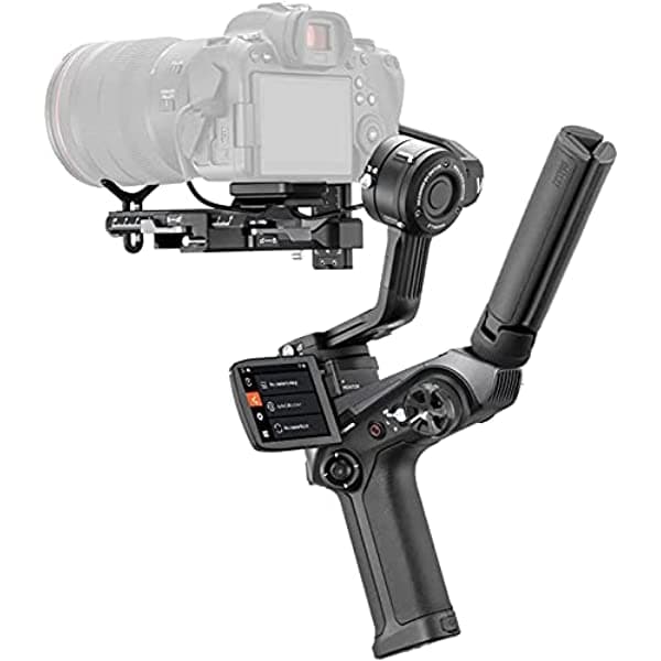 Zhiyun Weebill 2 Estabilizador Gimbal de 3 Ejes Para DSLR y Cámara Sin Espejo Nikon Sony Panasonic Canon Fujifilm BMPCC 6K Weebill S Actualizado A-CR120-UK