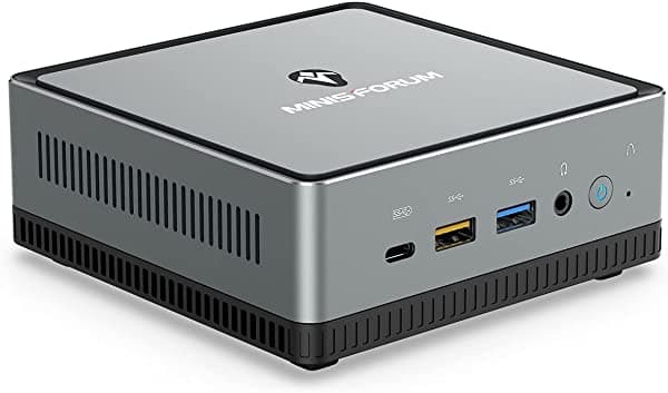 MINISFORUM Um700 Mini Pc Amd Ryzen 7 3750H Computadora De Escritorio | 16Gb Ddr4+ 512Gb Ssd | Radeon Rx Vega 10 Gráficos | Windows 10 Pro | Wifi De Banda Dual