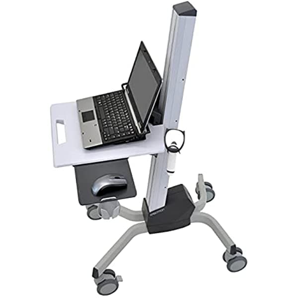 Ergotron-Carrito De Laptop Rolling Neo-Flex Estación De Trabajo De Escritorio De Pie Móvil-Computadora Portátil Gris 24-205-214