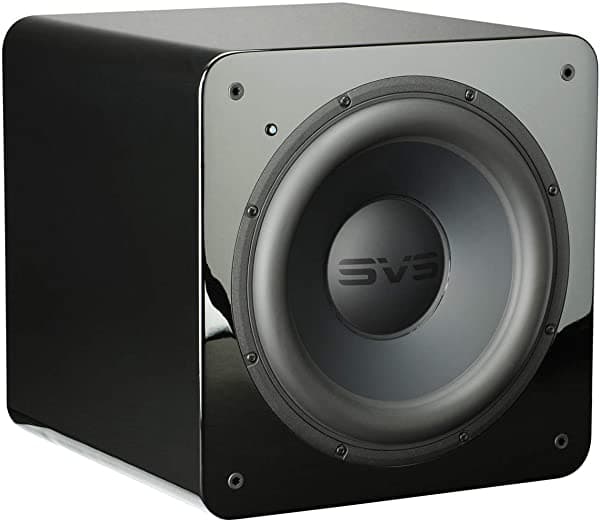 Svs Subwoofer Sb-2000 (Piano Gloss Black)-Conductor De 12 Pulgadas Rms De 500 Vatios Gabinete Sellado