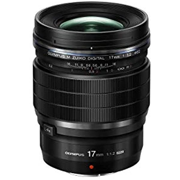 Olympus M.Zuiko Digital Ed 17 Mm F1.2 Pro Lens Longitud Focal Fija Rápida Adecuada Para Todas Las Cámaras Mft (Olympus Om-D Y Pen Models Panasonic V311100BW000