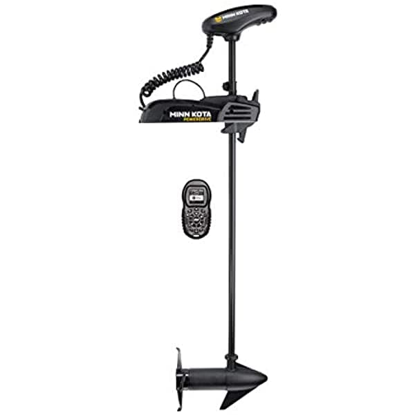 Minn Kota 1358731 Powerdrive Motor De Trolling De Montaje De Arco Eléctrico De Agua De Agua Dulce Con Maximizador Digital E I-Pilot Gps 70 Lbs Empuje