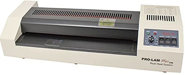 Akiles Prolam Más 330 Laminador De Sistema De Calor Dual Capacidad De Garganta De 13 ″ (330 Mm) Velocidad De Laminación Máxima De 23 ″/Min Espesor ‎Prolam Plus 330
