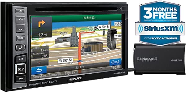 Alpine Ine-W960Hdmi Sistema De Audio/Vídeo/Navegación Con Sintonizador Sirius Xm Sxv300