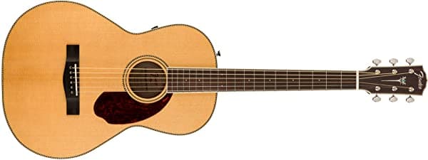 Fender Paramount Pm -2 Guitarra Acústica - Estilo Del Cuerpo Del Salón - Difva De Diapasón Ovangkol - Natural 970322321