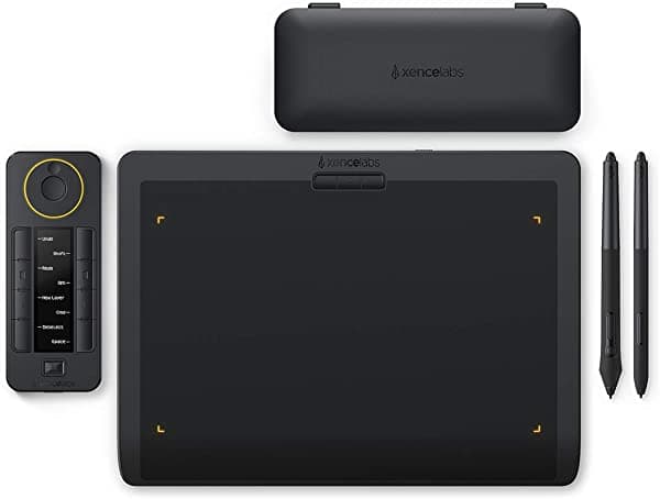 Xencelabs Tableta De Dibujo Tableta Gráfica Inalámbrica Con Teclas De Acceso Directo Tableta De Lápiz Ulttrathin Con 2 Lápiz Óptico Sin Batería 81 819020327