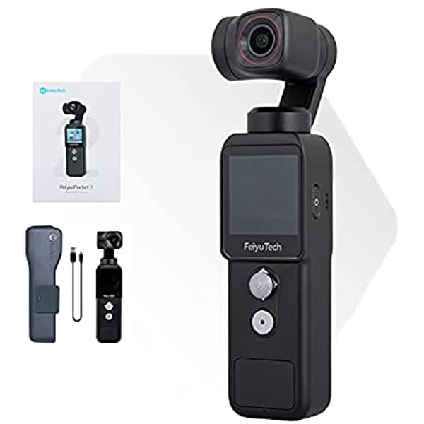 FeiyuTech Feiyu Pocket 2 Gimbal Integrated Action Estabilizador Del Estabilizador De La Mano Para La Aleación De Aleación Magnética De Bolsillo De Video De Vide Het-Vcam2-JZJ-US