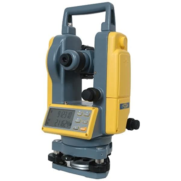 Spectra Precision Det-2 Teodolito Electrónico Digital Conjunto De Equipos De Encuesta De Construcción Baterías Recargables Y Alcalinas Caja De Tran
