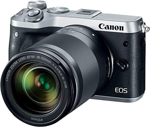 Canon Eos M6 (Plata) 0.709-5.906 In F/3.5-6.3 Es Kit Stm 1725C021