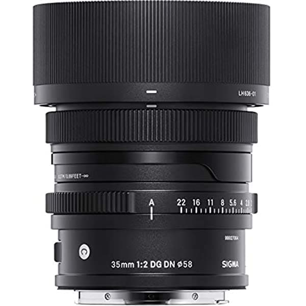 Sigma Lente Contemporary f/2 DG DN de 1.378 in Para Sony E-Mount 347965