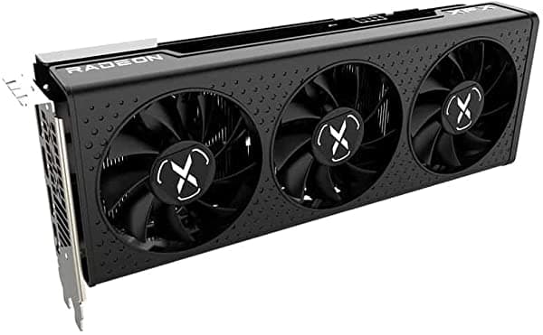 XFX Speedster QICK308 Radeon RX 6600 XT Placa de Video para Juegos Negra con 8GB GDDR6 HDMI 3xDP AMD RDNA 2 RX-66XT8LBDQ