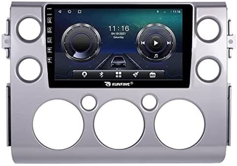 KUNFINE Android 10 Octa Core 4 Gb Ram 64 Gb Rom Dsp Carplay Gps Radio Navegación Para Toyota Fj Cruiser 2006-2020 KF-V5814Q