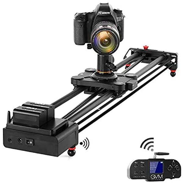 Sobre De Video Gvm Control Deslizante De Cámara De Motor De Fibra De Carbono Inalámbrico Con Control Remoto Y Móvil De Bluetooth Sistema De Seguimie 738628606204