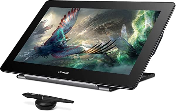 Huion Kamvas Pro 16 Más 4K Uhd Gráficos Tableta De Dibujo Con Pantalla Laminada Completa 145% Srgb Stylus Sin Batería Pw517 Para Pc Mac Android Vis GT1562-Grey-US