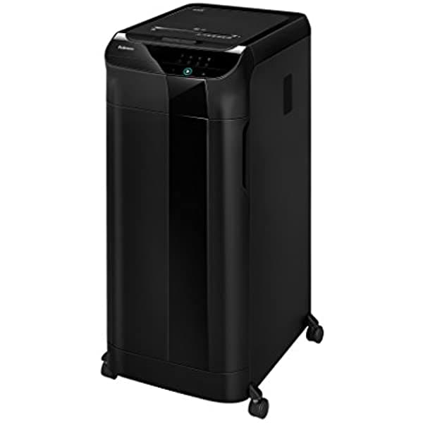 Fellowes Automax 550C - Trituradora De Papel Comercial Resistente 2 En 1 Con Corte Cruzado Alimentación Automática (4963001)