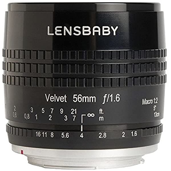 Lensbaby Lb-V56Bc Velvet 56 "Lente Para La Cámara Canon Ef