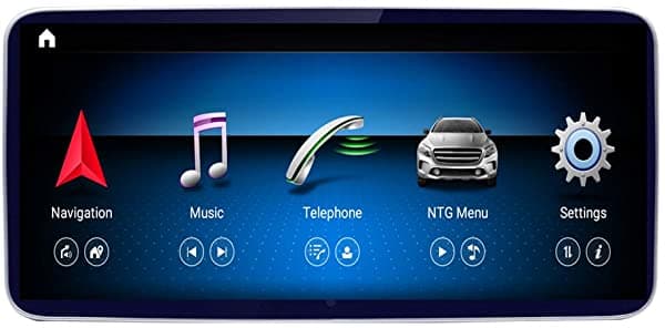 Road Top 10.25 "Qualcomm Android 10 Car Touch Para Mercedes Benz C Glc Class W205 2015-2019 Con La Pantalla Inalámbrica De Reproductor Multimed R-XHD-8221-32