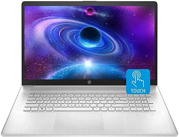 HP 17t Notebook 2022 17.3" HD+ Pantalla Táctil Intel Core i5-1135G7 Procesador 2.4GHz a 4.2GHz 16 GB de RAM 512GB PCIe SSD Cámara Web Wi-Fi
