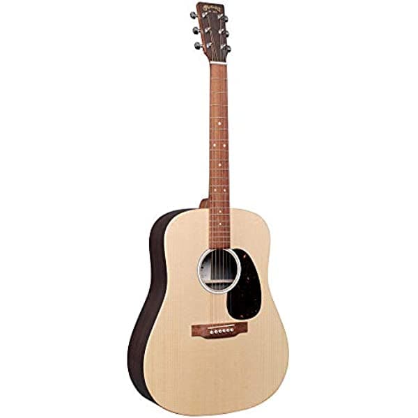 Martin X Series D-X2E Guitarra Electroacústica con Funda Acolchada Sitka Spruce y Koa Patrón Laminado de Alta Presión D-14 Fret Forma 11DX2E-03
