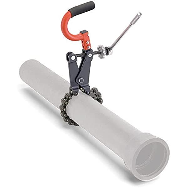Ridgid 69982 Modelo 226 Cortador De Tubería De Suelo En El Lugar Cortador De Tubería De Cadena De 1-1/2 Pulgadas A 6 Pulgadas Negro/Rojo A Pe