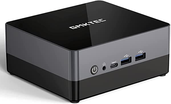 Gmk Tec Mini Pc Windows 11 Pro 8 Gb Ddr4 256 Gb Ssd Mini Computadora De Escritorio Intel I5-8279U Micro Computadora De Cuatro Núcleos 4K M.2 Nvme Ssd 2.4G/5.0G Wifi Gigabit Ethernet Htpc Encendido Automático KB2