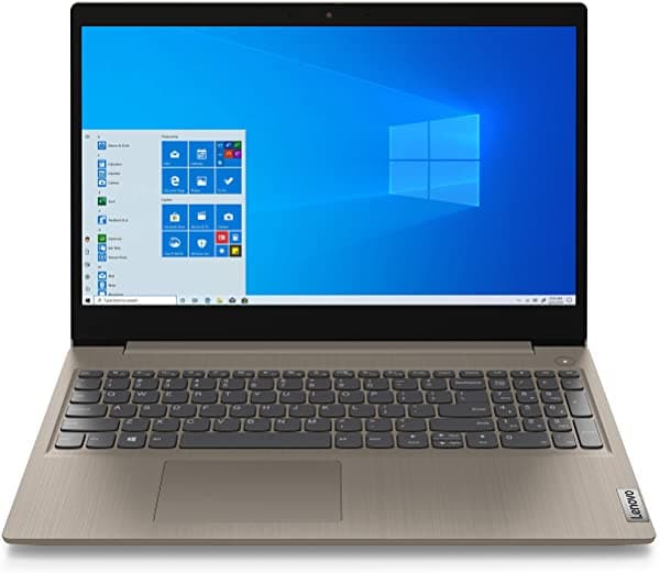 Lenovo Laptop Ideapad 3 2020 De 15.6 Pulgadas Procesador Amd Ryzen 5 3500U De Cuatro Núcleos Memoria De 8 Gb Ssd De 256 Gb Gráficos Vega 8 Cámara Web Wifi Windows 10 Almendra Compatible Con Google Classroom 81W1009EUS