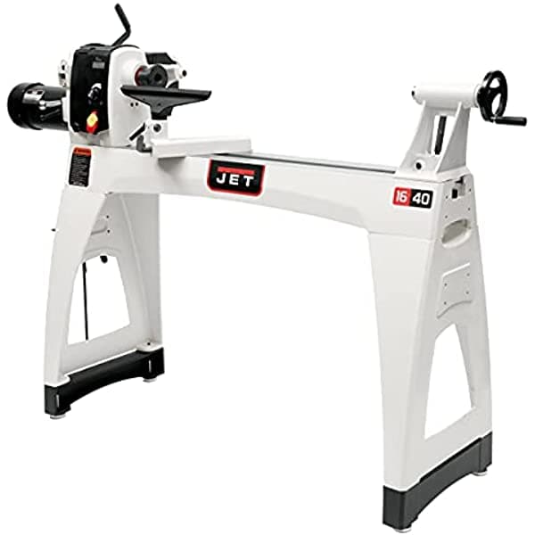 Jet Jwl-1640Evs Torno De Carpintería De 16 "X 40" 230V 3Ph 1-1/2Hp (719500)