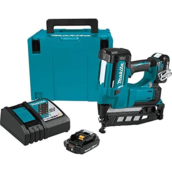Makita Xnb02Rj 18V Lxt 2-1/2 "Kit De Clavador De Acabado Recto 16 Ga