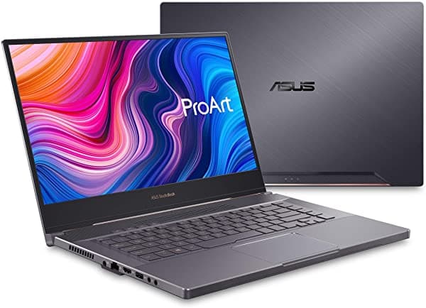 Asus Estación De Trabajo Portátil Proart Studiobook Pro 15 Bisel De Nanoedge Uhd De 15.6 Pulgadas Intel Core I7-9750H Ddr4 De 48 Gb Ssd Pcie De 2 Tb Nvidia Quadro Rtx 5000 Windows 10 Pro W500G5T-Xs77 Gris Estrella