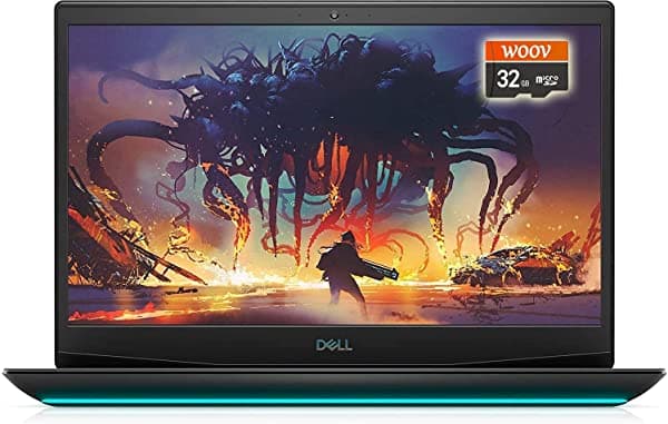 Dell G5 Notebook Gamer de 15.6" FHD i7-10750H Teclado Retroiluminado Bluetooth USB-C HDMI Mini DP Nvidia GeForce GTX 1650 Ti Windows 10