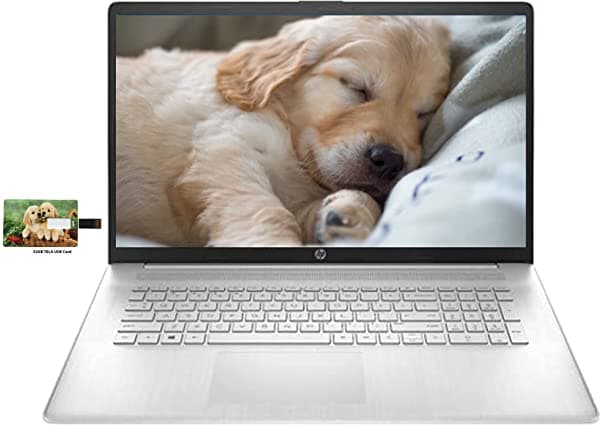 Hp 17.3 - Laptop De Negocios Hd+ Pantalla Antirreflejante Intel Core I3-1115G4 De 11.ª Generación (Beats I5-7200U) 12 Gb Ddr4 Ram 256 Gb Ssd Wifi Hdmi Cámara Web Sin Dvd Windows 10 Pro HP 17.3 i3