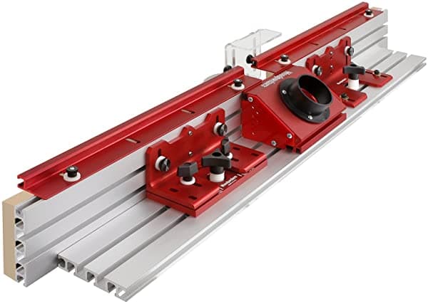 Woodpeckers SF-36SINGLE Cercado de mesa de router único de 36 pulgadas, precisión y durabilidad para carpintería