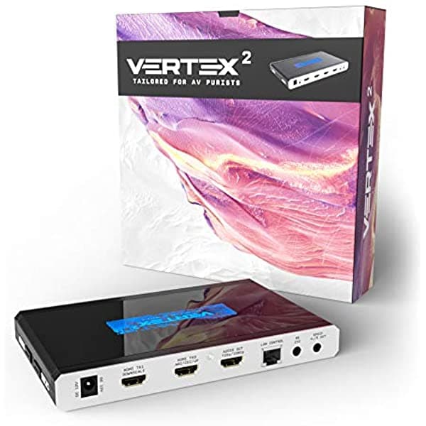 Hdfury 4K Vertex² 18Gbps | 4K Hdr Splitter | Extractor De Audio Hdmi/Earc | Auto-Switcher (Soporte De Cuatro Fuentes De Entrada) | Safari/Chrome Controllable Vertex2