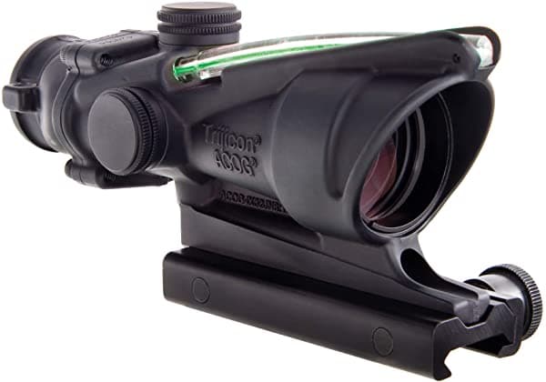 Trijicon Acog 4 X 32 Alcance Dual Iluminated Herradura Dot .223 Retrovisor Balístico Verde TA31H-G