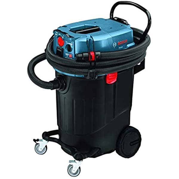 BOSCH VAC140AH Extractor de Polvo Portátil 14 Galones con Limpieza de Filtro Automática y Filtro HEPA